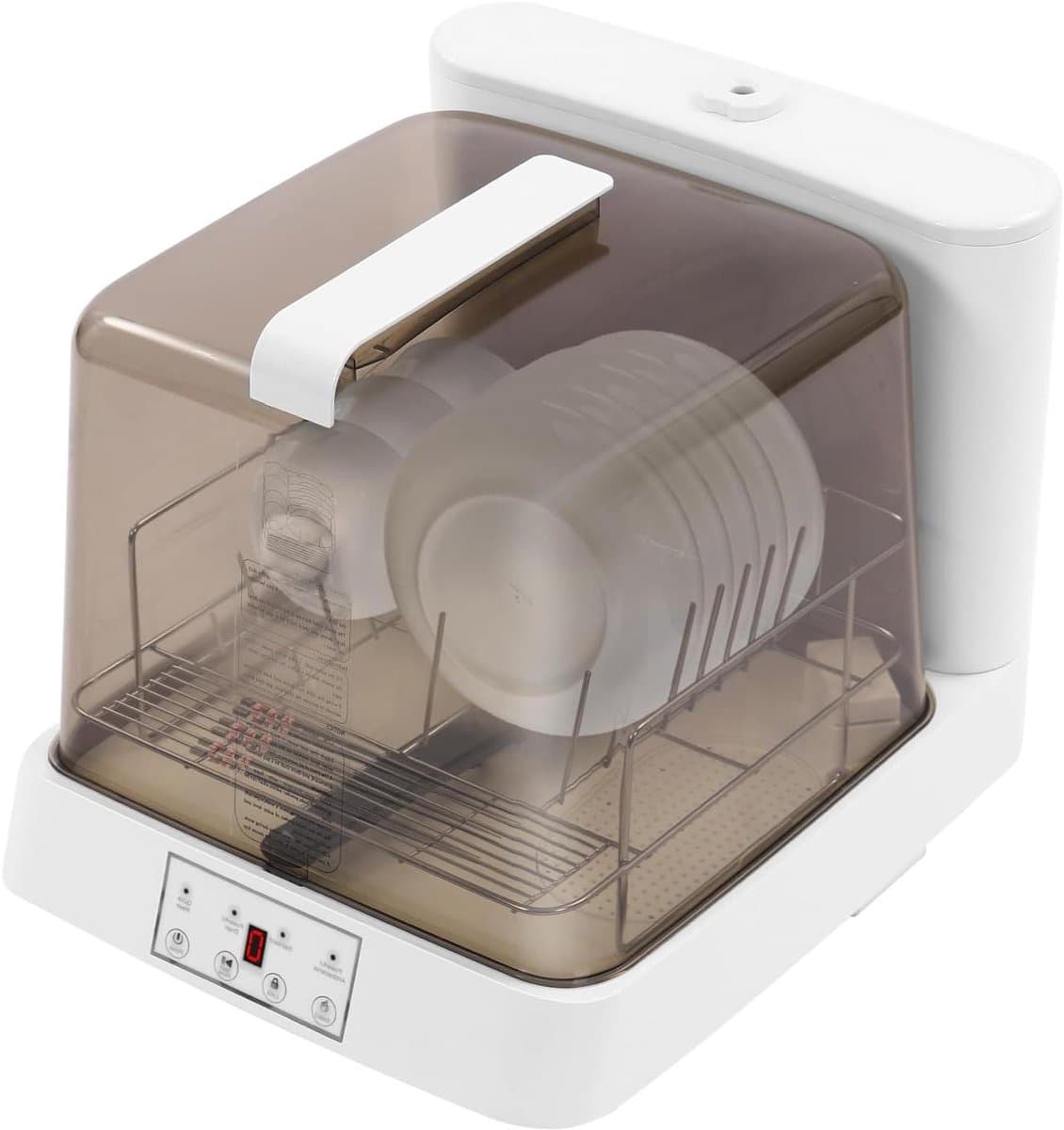 Mini Vaatwasser - Tafelmodel Vaatwasser - Keuken Gemak - 3 Programma's - 48x40 cm - Wit — afbeelding 1