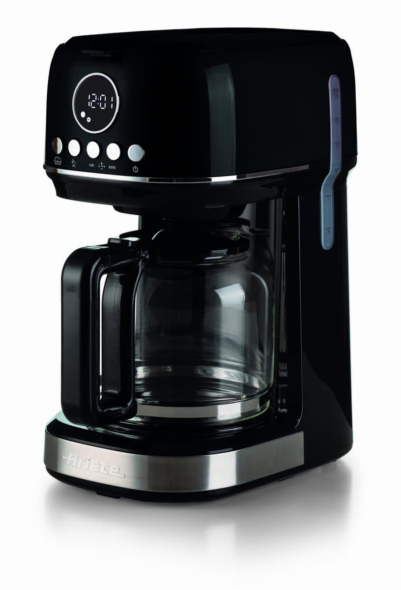 Ariete 1396 Moderna - Filter Koffiezetapparaat- LCD display - 1.5 liter - Timer - zwart — afbeelding 1
