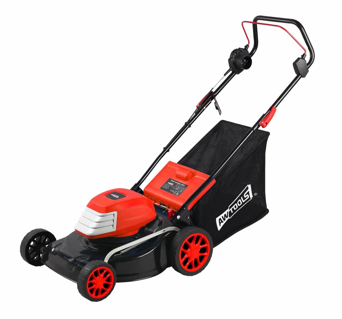 Awtools ZF6127A - Elektrische Grasmaaier - 1600W - Inductiemotor - 400mm — afbeelding 1