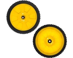 Dailygoods- Grasmaaier Wiel 8 Inch - 2 Pack - Vervangt Oregon 72-115