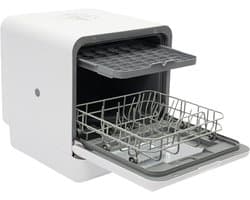 Tafelvaatwasser - Mini vaatwasser - Servies Reinigen - Ingebouwde watertank - 4 Liter Tank - Wit