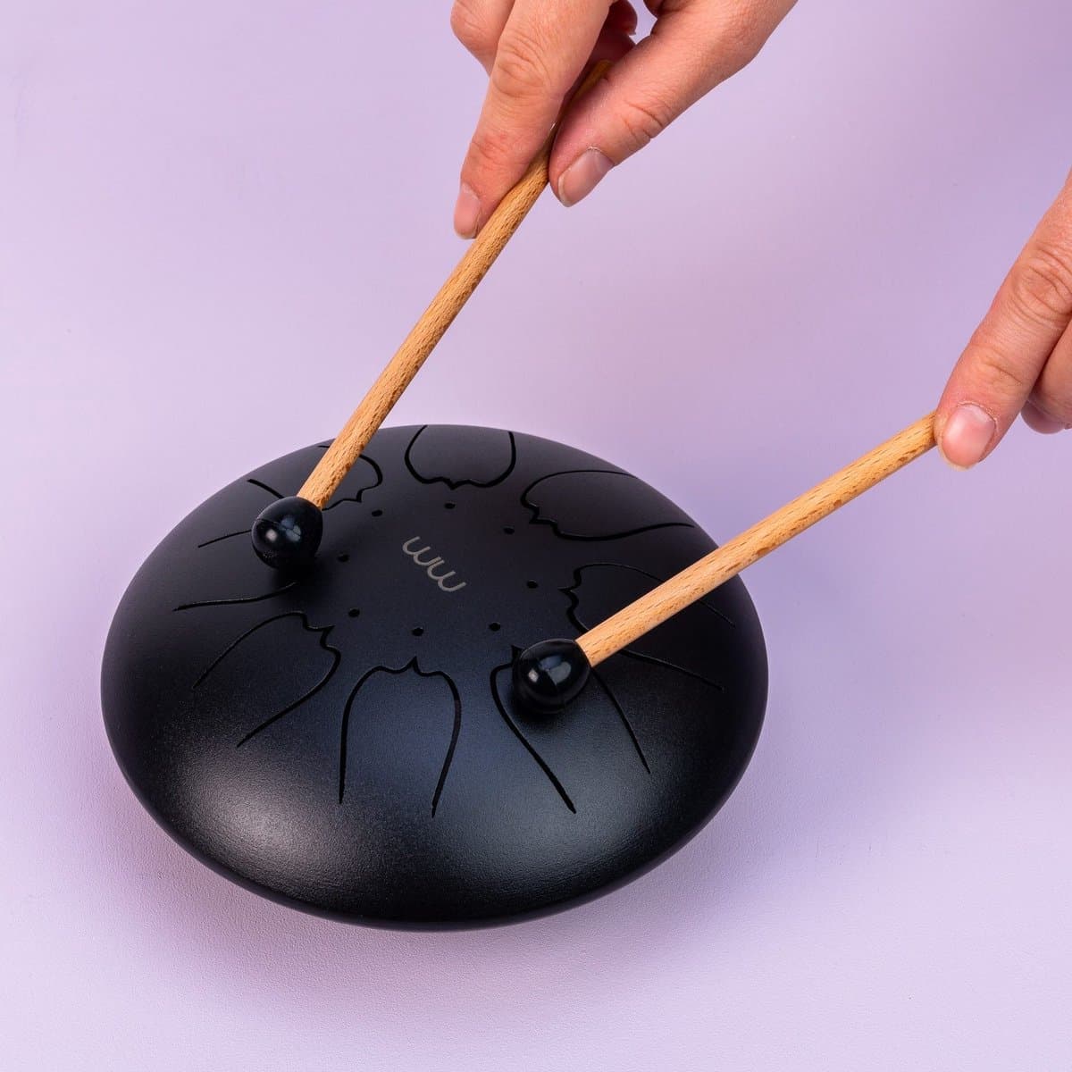 MikaMax Tongue Steel Drum - Complete Compacte Starterset - Incl reistasje — afbeelding 1