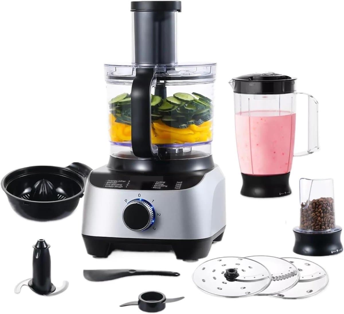 Keukenmachine - Keukenmixer Multihakker - Snel Ingrediënten Verwerken - 11-in-1 Functionaliteit - 500 gram - Universeel — afbeelding 1