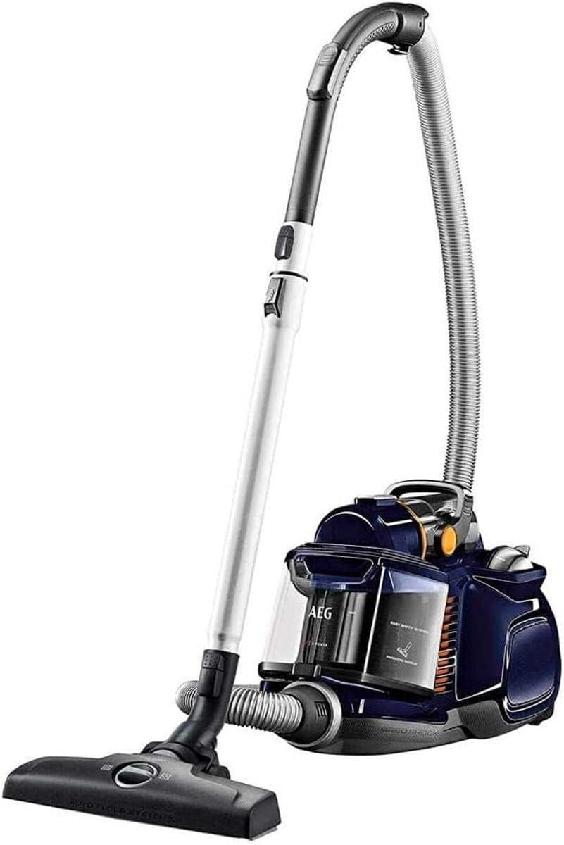 Stofzuiger Zonder Zak - Krachtige Zuiger - Grondige Reiniging - Met Parketborstel Pro - 14 Liter Capaciteit - Diepblauw — afbeelding 1