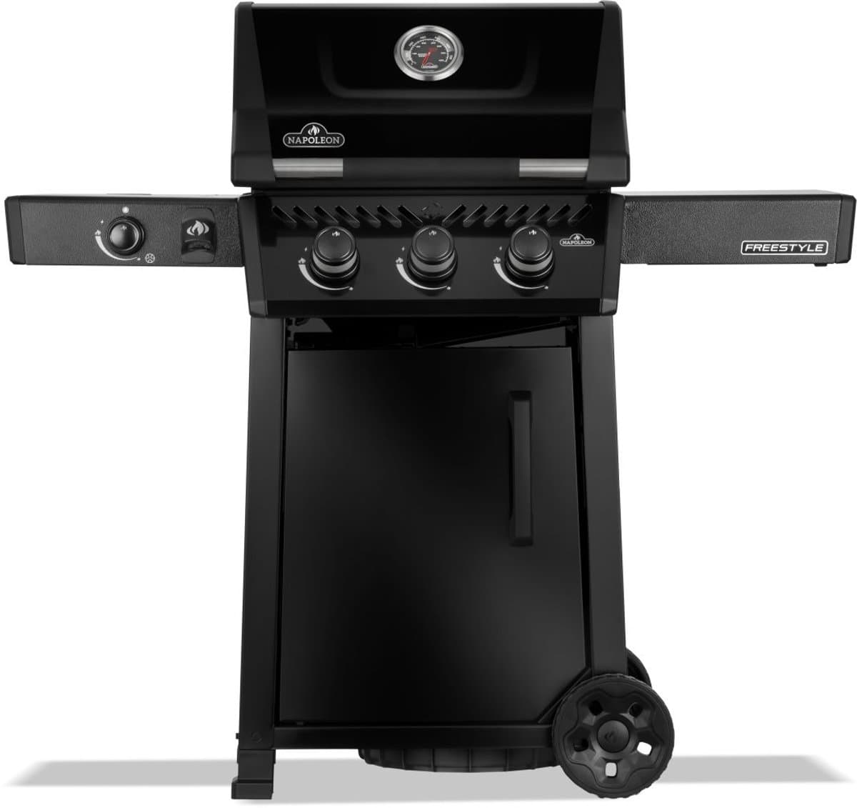 Napoleon Freestyle 365 gasgrill zwart met infrarood zijbrander — afbeelding 1
