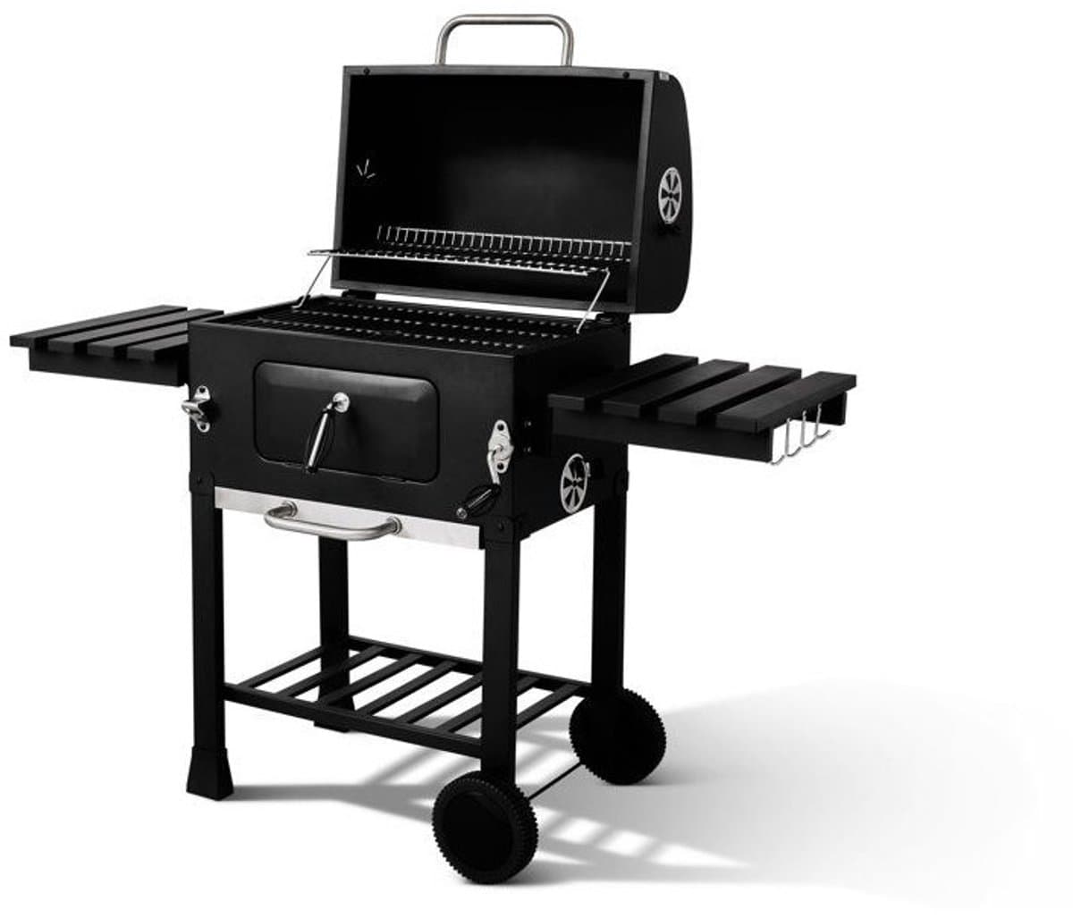 COOKINGBOX – Clark – Houtskoolbarbecue – Gietijzeren rooster — afbeelding 1