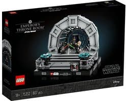 LEGO Star War Troonzaal van de Keizer Diorama Modelbouw Set - 75352