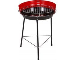 Rechte ronde houtskoolgrill, 41x33.5x46.5cm