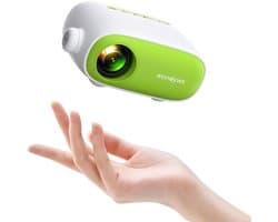 Mini Beamer - 480P Resolutie - 40 ANSI Lumen - LCD Scherm - HDMI USB 3,5mm Jack - Ultradraagbaar Portable Projector