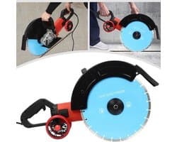 Elektrische Betonzaag – Betonzaag – Diamantzagen – Steenzaag – Baksteenzaag – 4000W Motor – 13,5 Cm Zaagdiepte