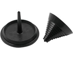 Grasmaaierbalancer - Hulpgereedschap voor maaiers - Maaiermessen balanceren - Eenvoudige constructie - 10 x 9 x 5 cm - Plastic
