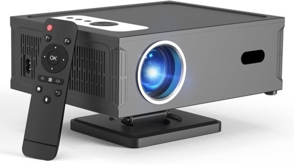Mini beamer - Filmprojector met Bluetooth - Draagbare beamer - 4K-kwaliteit — afbeelding 1