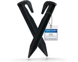 Grondspijkers met universele haken voor maairobots Cable Grasmaaier Haringen Wire Attachment Grondanker - onbreekbaar versterkt - HQ - compatibel met Husqvarna Gardena Worx Bosch enz., Stück:100