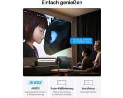 Beamer Enige Uitvoering - 15000:1 Contrast - 4K UHD Resolutie - LED DLP - Voor Thuisbioscoop En Gaming
