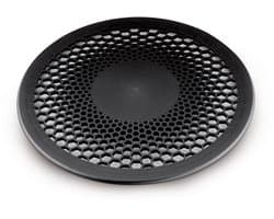Pegasus Depot ABS Binnenrooster Groot Ø 270 mm, Honingraat Rooster voor Le Mans en Ronde Dakventilator, Lichtgrijs