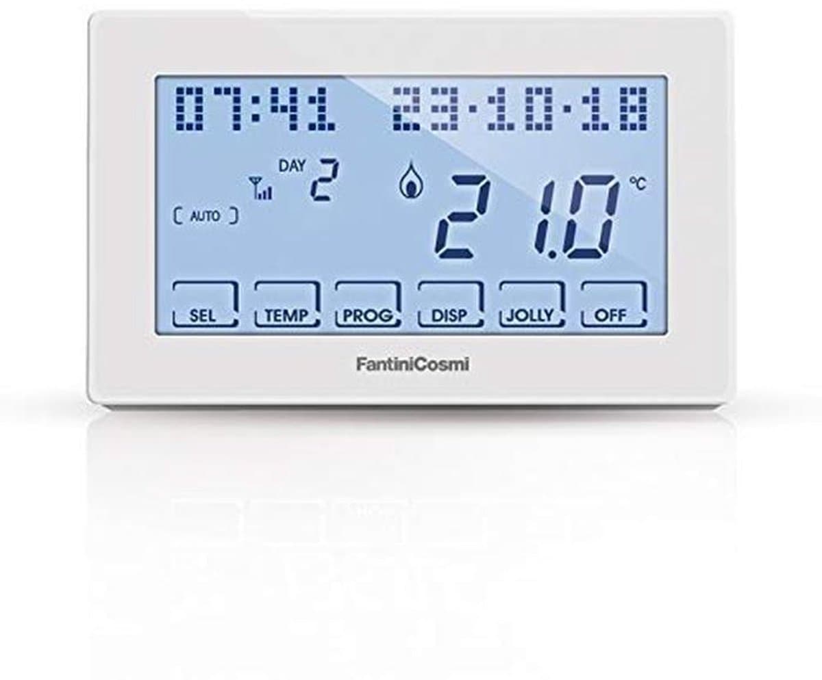 Slimme WiFi Thermostaat met Touchscreen voor Verwarming en Airconditioning — afbeelding 1