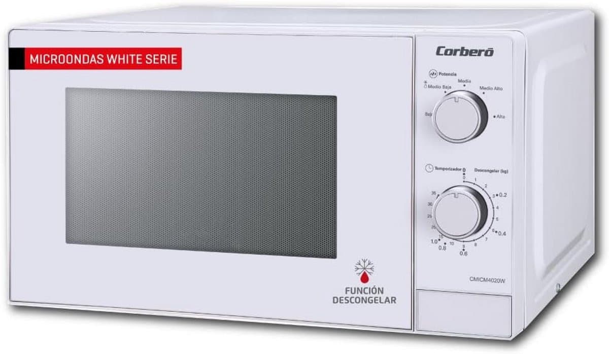 Magnetron met Vrije Installatie - 20 L, 700 W, 5 Standen, Mechanische Bediening — afbeelding 1