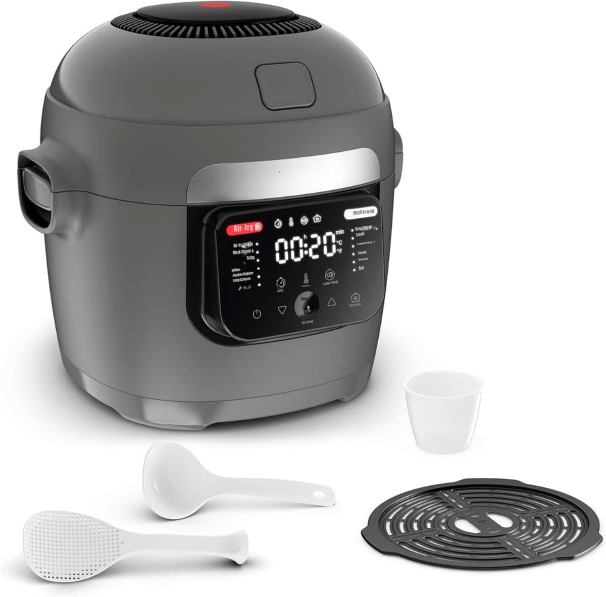 MMP® Multicooker - Multicookers - Grijs - 38cm x 36cm x 35cm — afbeelding 1