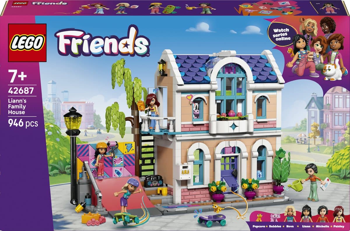 Lego Friends 42687 Lianns Huis Bouwstenen — afbeelding 1