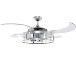 LT-Luce Plafondventilator New Fanaway Classic Chroom