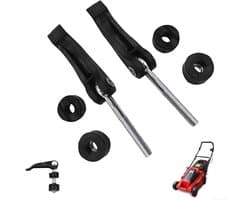 Dailygoods- Reserveschroeven 2 Stuks - Roestvrij Staal - Schroefknop - Handgreep - Reserveonderdelen - Lichtgewicht en Duurzaam - Grasmaaieronderdelen