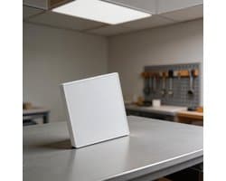 Slimme Thermostaat - Temperatuurregelaar App - Energie Besparen - LCD Touchscreen - 86x86x40mm - Wit