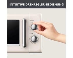 Magnetron – Retro Magnetron – Microwavemagnetron – Keukenmagneetoven – Mini Magnetron – 20 Liter Inhoud – 700 Watt Vermogen