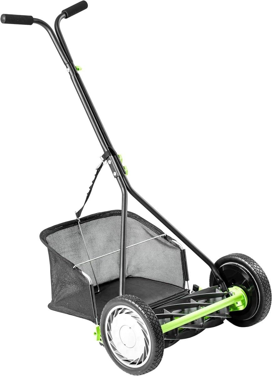 Kooimaaier - Handmaaier Gazon - Gazon Onderhouden - Scheren Gras - 40.6 cm - Zwart — afbeelding 1