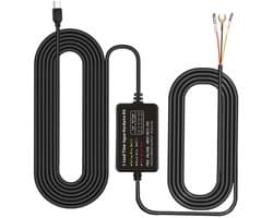Dashcam-hardwire-kit 11ft/335cm, speciaal voor Q20/ Q20S / Q23 serie, 12V-24V, Type-C-aansluiting, Acc, 24 uur parkeerbewaking, laagspanningsbeveiliging