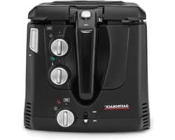 Airfryer - Mini Frituurpan - Gezond Frituren - Roterende Mand - 2.5 Liter - Zwart