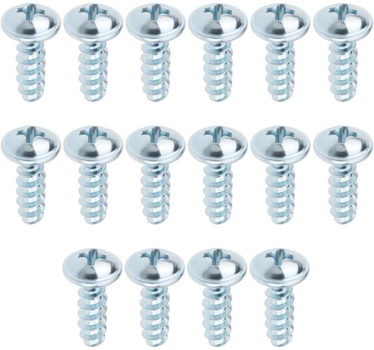 Grasmaaier Schroeven 16 Stuks - M5 x 16 mm - Verzinkt Staal - Vervangingsschroeven - Eenvoudige Installatie - Duurzaam Materiaal — afbeelding 1