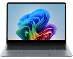 Samsung Galaxy Book6 Pro Book6 Pro 14 W11P U7 16GB 512GB Copilot+ PC Intel Core Ultra 7 356H Laptop 35,6 cm (14) Touchscreen WQXGA+ LPDDR5x-SDRAM SSD Wi-Fi 7 (802.11be) Windows 11 Pro US International Grijs