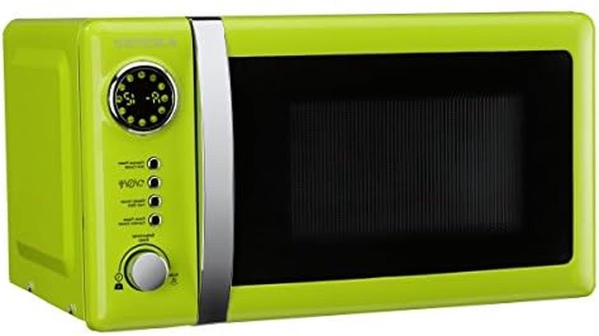 Magnetron Oven - Compacte Oven - Snel Eten - Met Grillfunctie - 20 Liter - Groen — afbeelding 1
