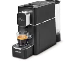 Espressomachine voor E.S.E. 44 mm, 0,85 l tank, zwart, korte en lange espresso