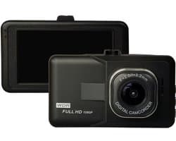 Black King Kong Auto Dash Cam SD 1080P Enkele Lens Zuignap