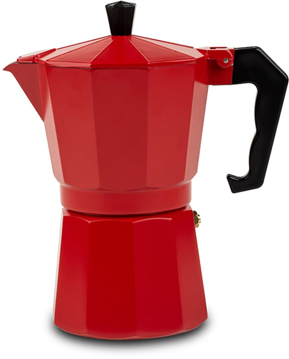 Moka pot Aluminium mokkapot Koffie Machine Espresso Maker "TAURUS" 300ml - 6 kopjes — afbeelding 1