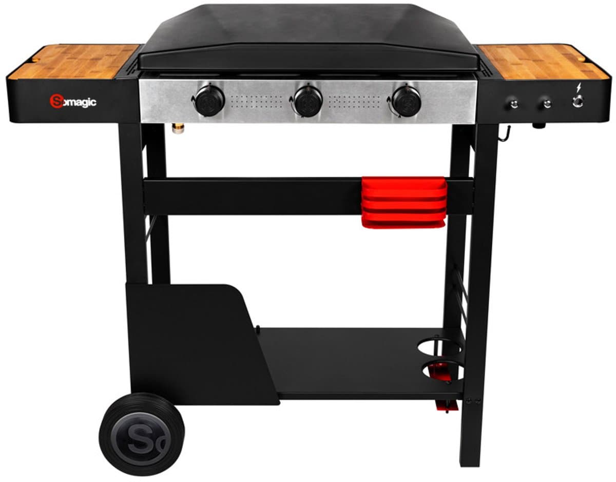 Bakplaat SAN SEBASTIAN 3 branders 6,45kW — afbeelding 1