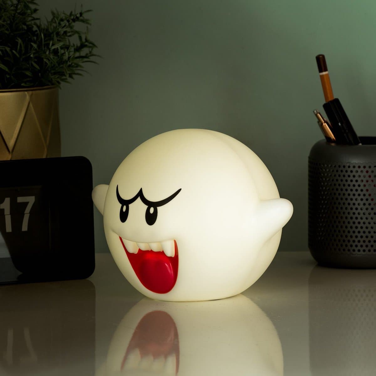 Super Mario 3D Boo Light met Geluid – Officieel Gelicentieerde Nintendo Merchandise, Sfeerlamp voor Thuis of Kantoor, Cadeau voor Retro Gamers- Paladone — afbeelding 1