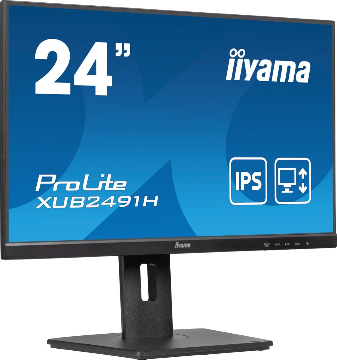 iiyama ProLite XUB2491H-B1 - 24 inch - Full HD - IPS - Verstelbaar — afbeelding 1