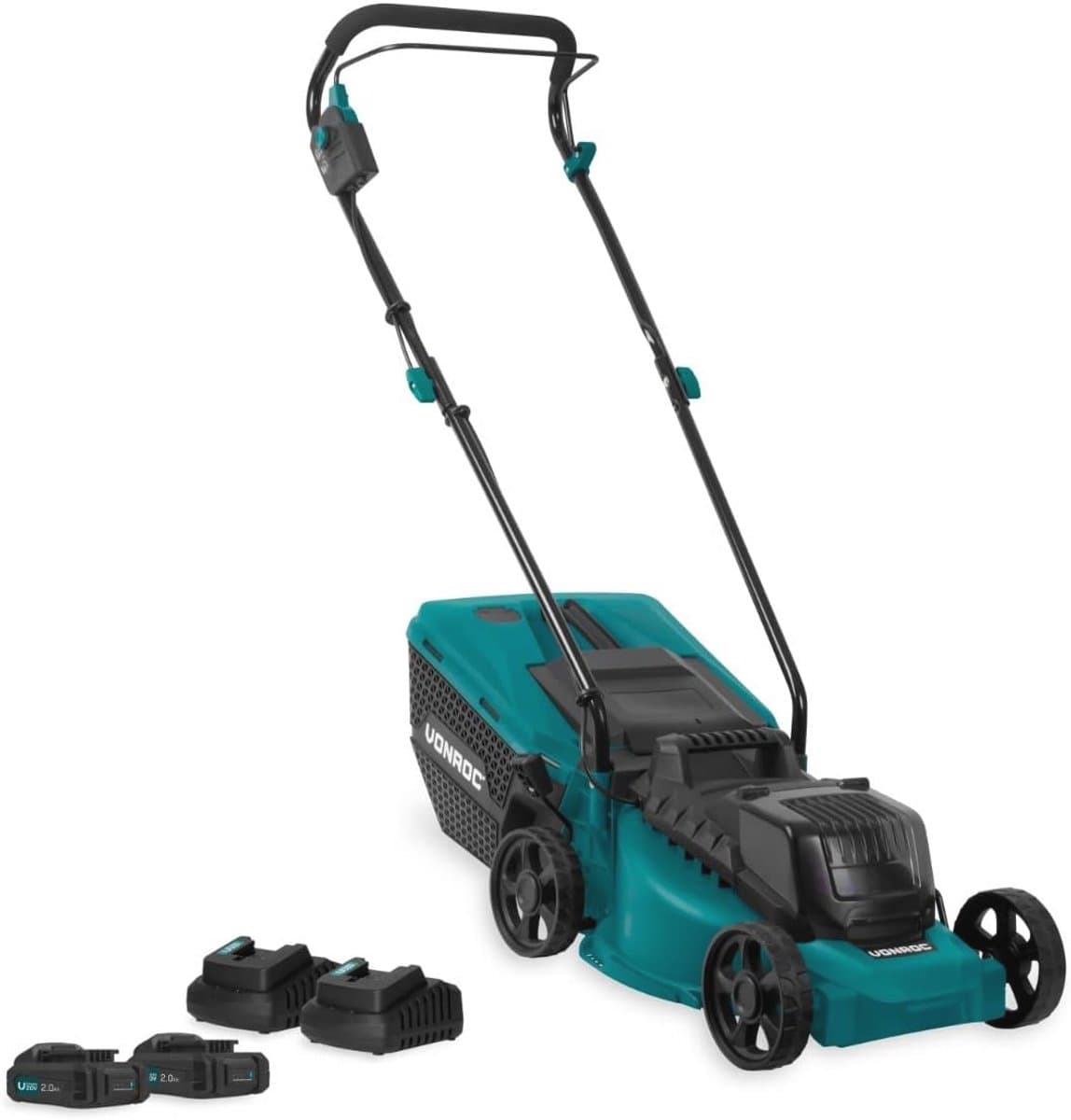Draadloze grasmaaier met borstelloze motor - 40V, 33 cm — afbeelding 1