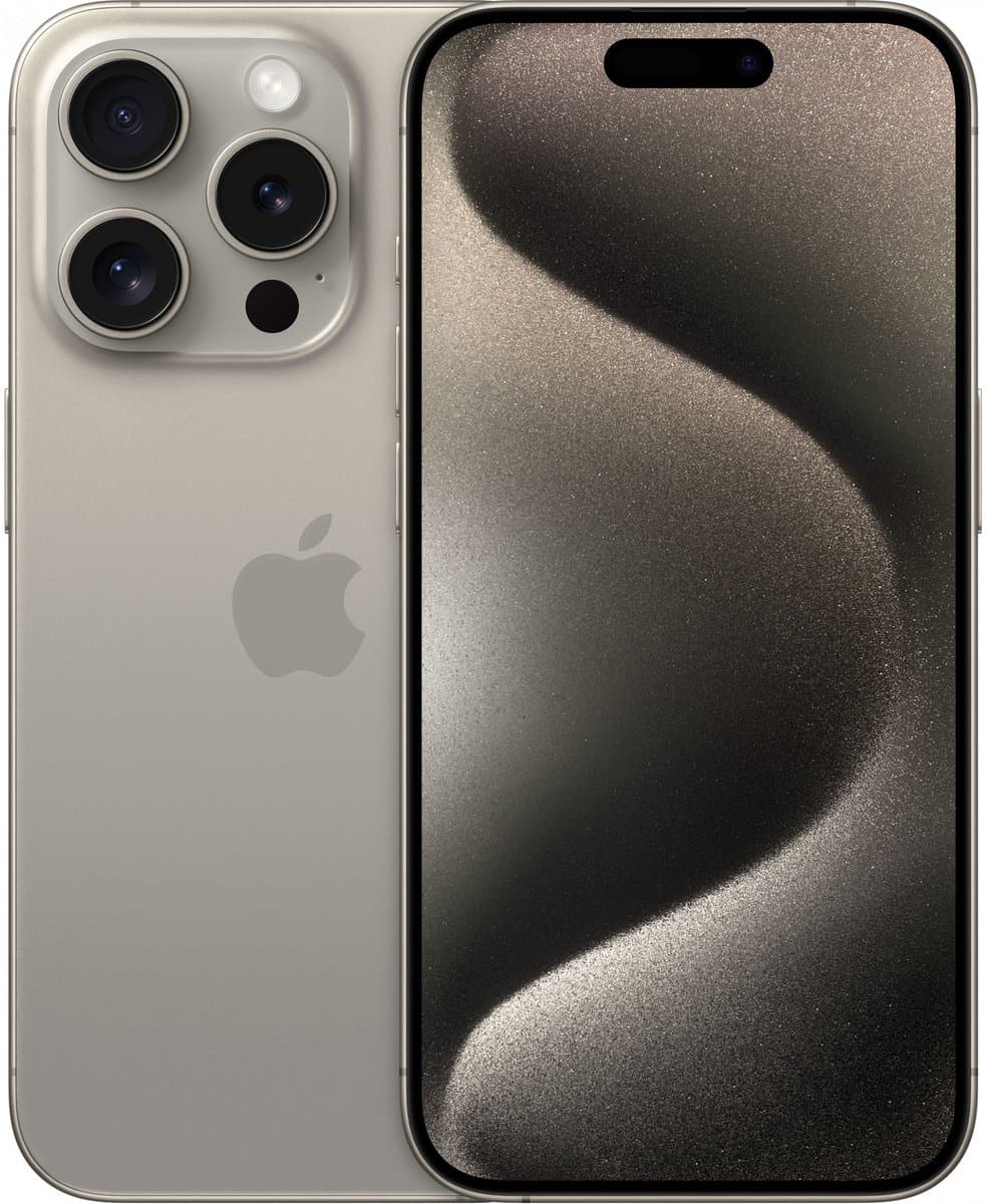Apple iPhone 15 Pro - 512GB - Naturel Titanium — afbeelding 1