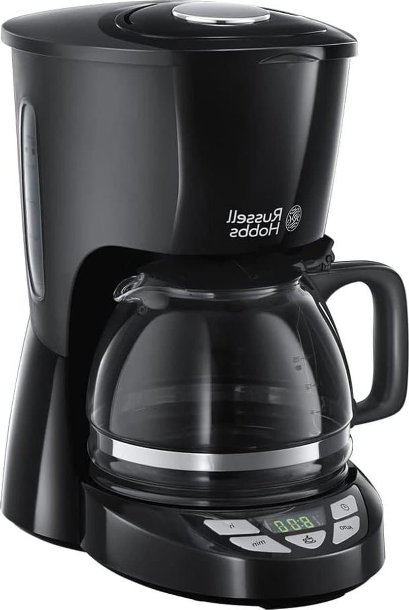 Koffiezetapparaat Textures Plus (Zwart Programmeerbare Timer 10 Koppen 1.25L Glazen Kan) - 22620-56 - Filterkoffiezetapparaat - Russell Hobbs — afbeelding 1