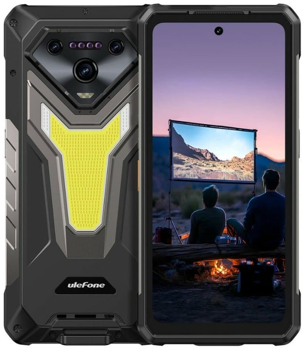 Smartphone Ulefone ARMOR 34 PRO 6,78" Mediatek Dimensity 6100+ 16 GB RAM 512 GB Zwart — afbeelding 1
