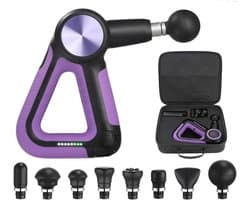 Massagepistool - Spierontspanning Tool - Herstel Bevorderen - Verstelbare Arm - 16mm Amplitude - Paars