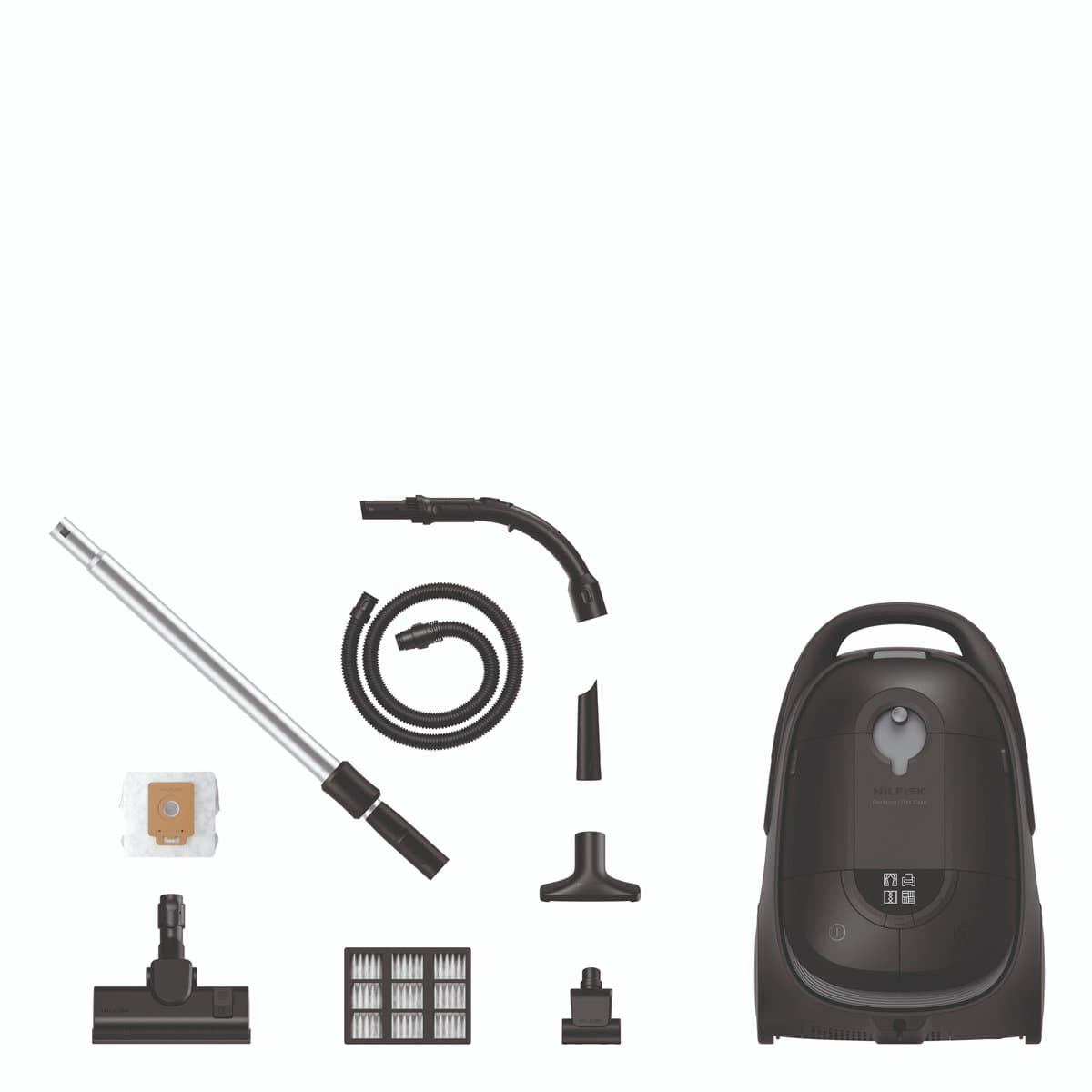 Nilfisk Perform Allergy Plus Stofzuiger met Zak – HEPA 14 Filter, 4L Capaciteit, LED Combi Mondstuk, 2m Slang, Geschikt voor Tapijt & Harde Vloeren, 10 Jaar Motorgarantie — afbeelding 1
