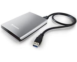 Externe Harde Schijf - Draagbare Opslag - Bestanden Opslaan - Plug and Play - 1TB - Zilver