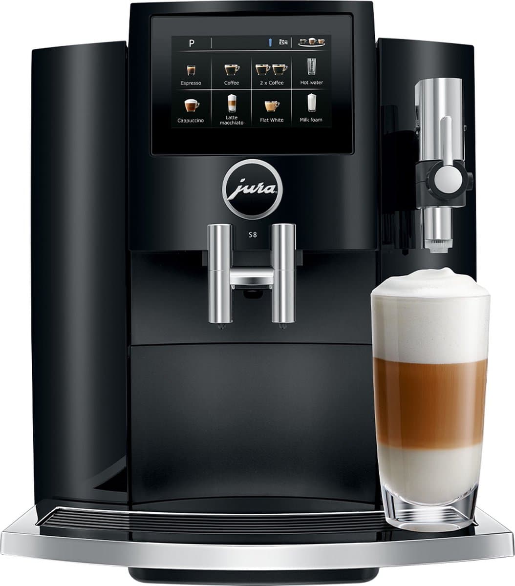 JURA - S8 Piano Black (EA) - Volautomatische espressomachine — afbeelding 1