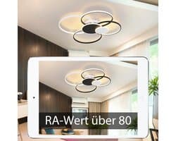 Moderne LED Plafondlamp Groot Woonkamer Dimbaar met Afstandsbediening