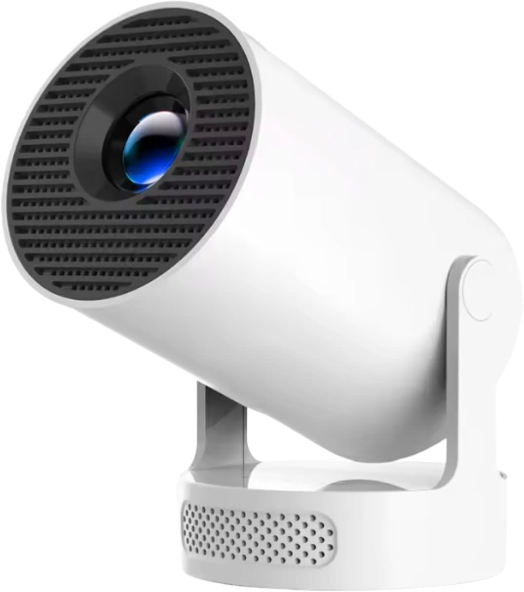 Draagbare Mini Beamer 4K/8K Ondersteuning – Android 14 Projector met WiFi 6 & Bluetooth 5.4 – 8000 Lumen HD Thuisbioscoop – Compacte Smart Beamer voor Film & Gaming — afbeelding 1