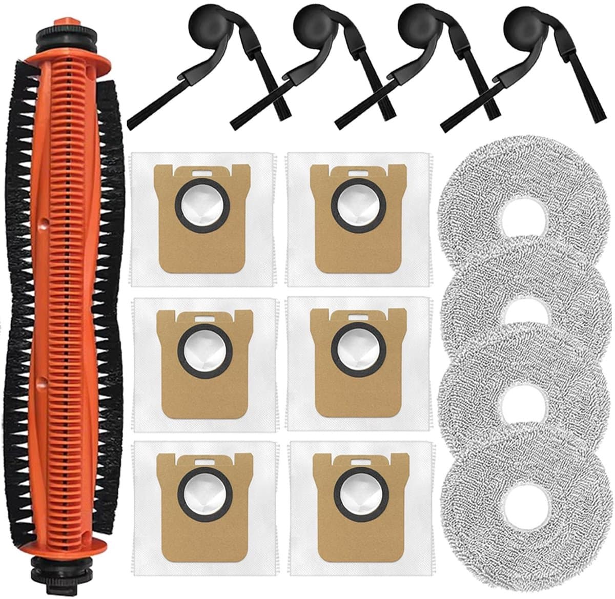 Set van 15 vervangingsonderdelen geschikt voor de Xiaomi Robot Vacuum 5/5 Pro stofzuiger — afbeelding 1